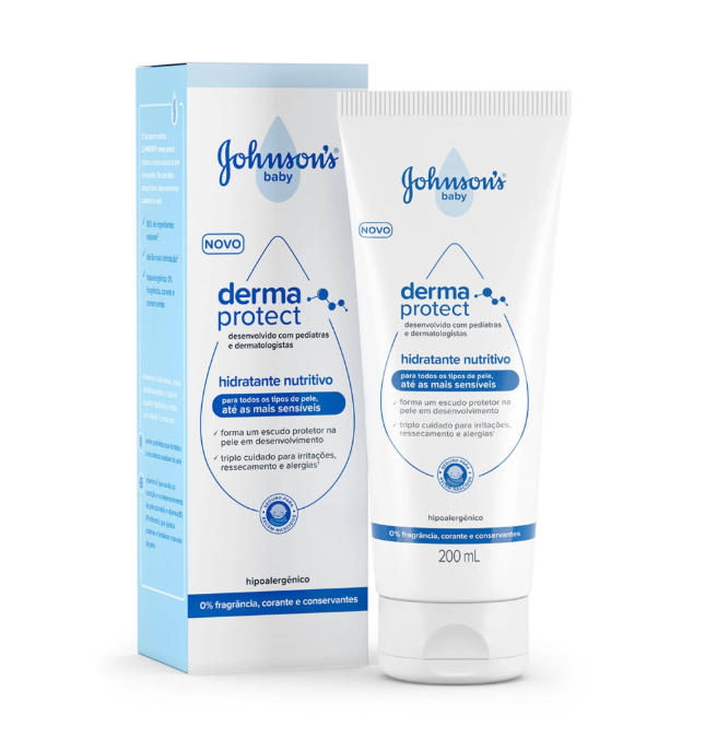 Hidratante Johnson’s Baby Derma Protect 200ml